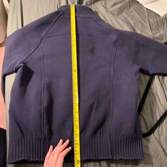 Lululemon NTS Jacket Midnight Navy / Black Size 8 - Picture 14 of 16